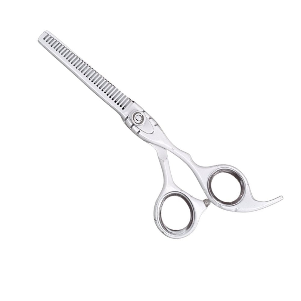 BarberStyle White Japanese Nero Thinning Scissors 6"