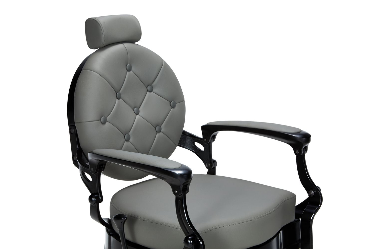 Mirplay Check Barber Chair Grey/Black