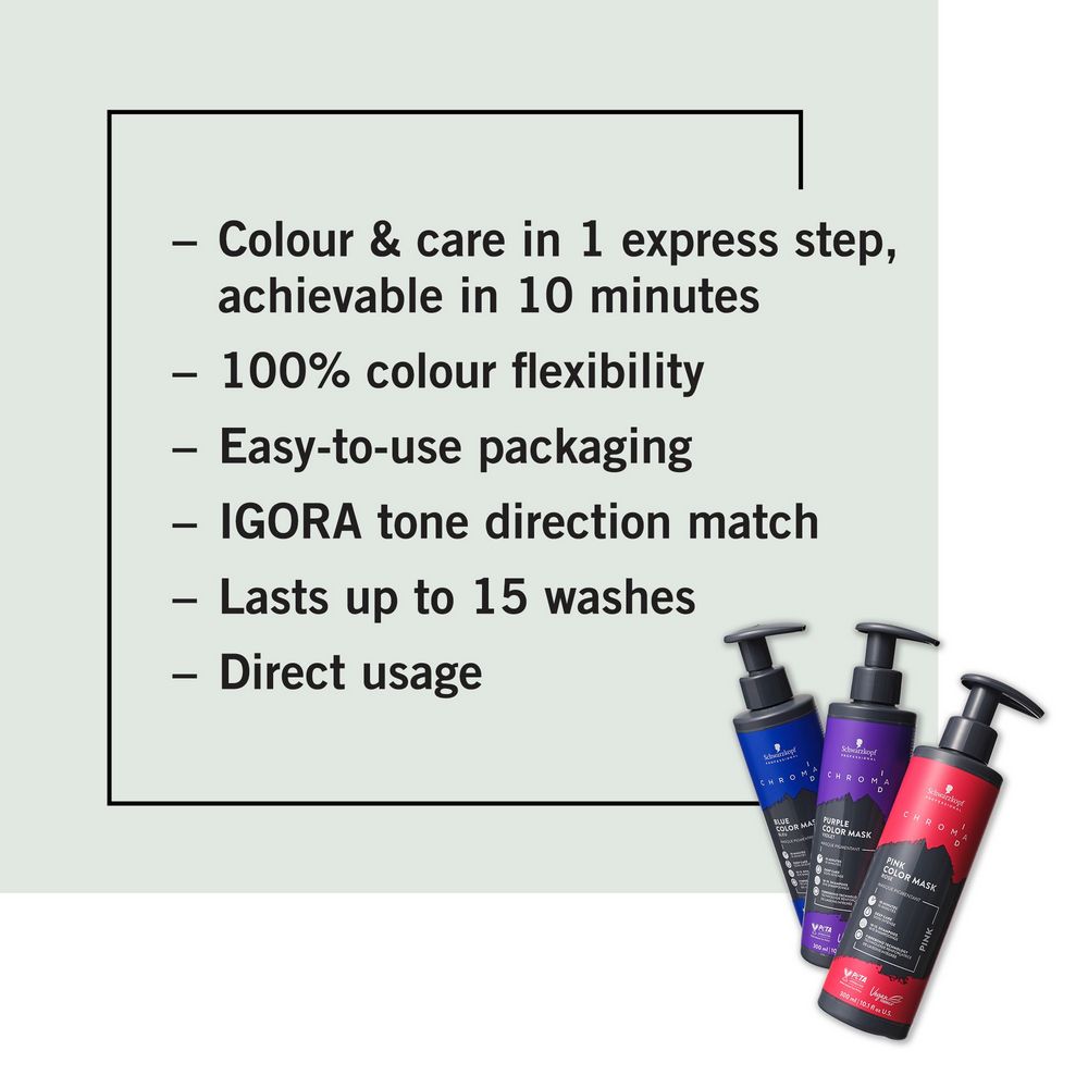 Schwarzkopf Chroma ID Semi Permanent Bonding Colour Mask 300ml