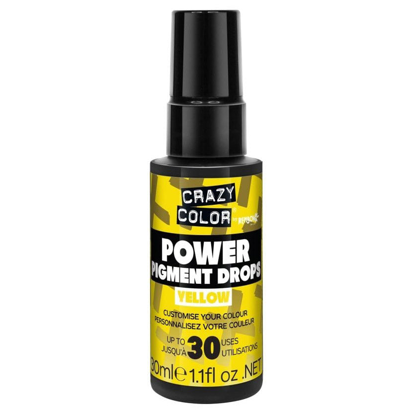 Crazy Color Power Pigment Drops Yellow 30ml