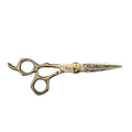 Vincere Ares Damascus Left Handed Scissors 5.5"
