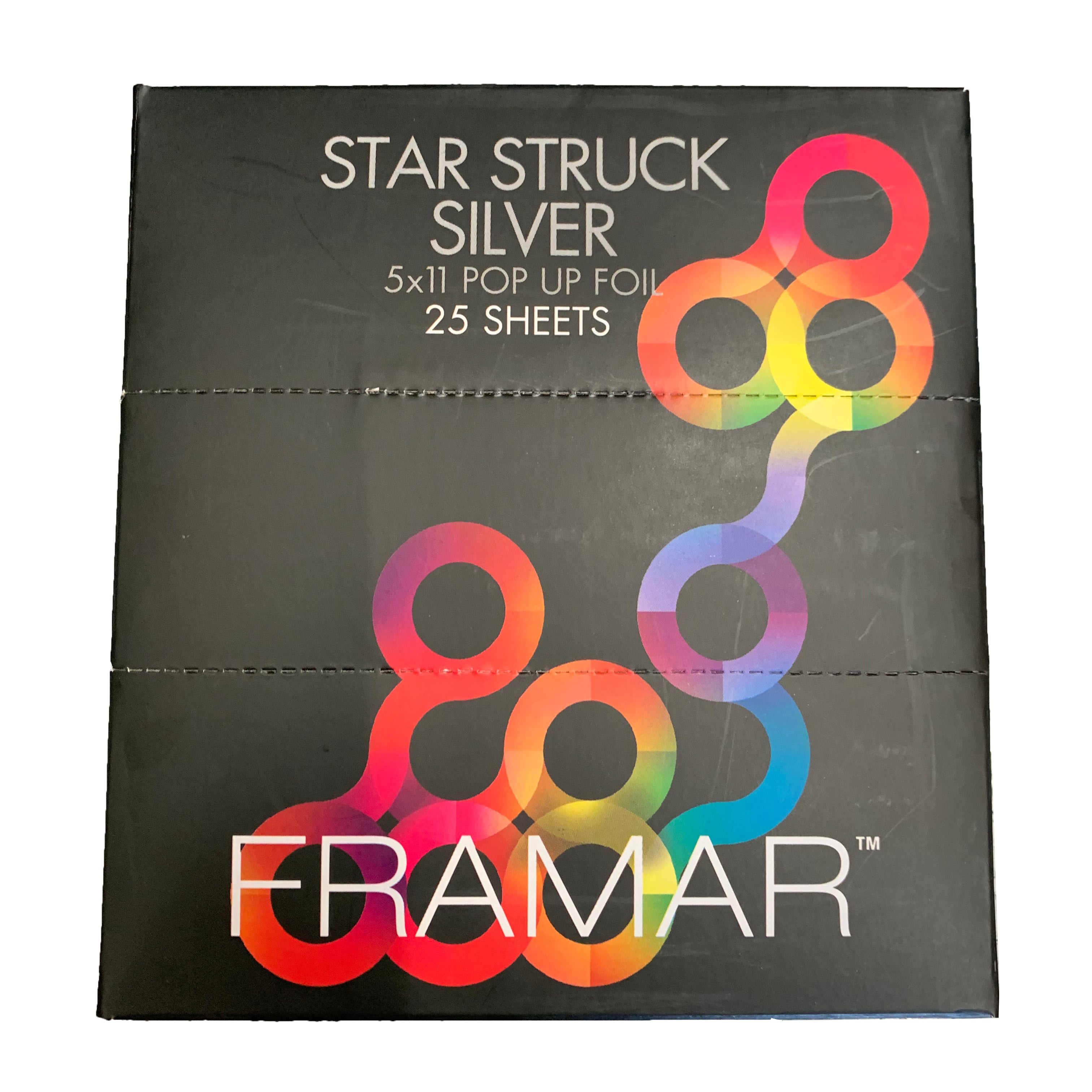 Framar Star Struck Silver 5x11 Pop Up Foil (25 Sheets)