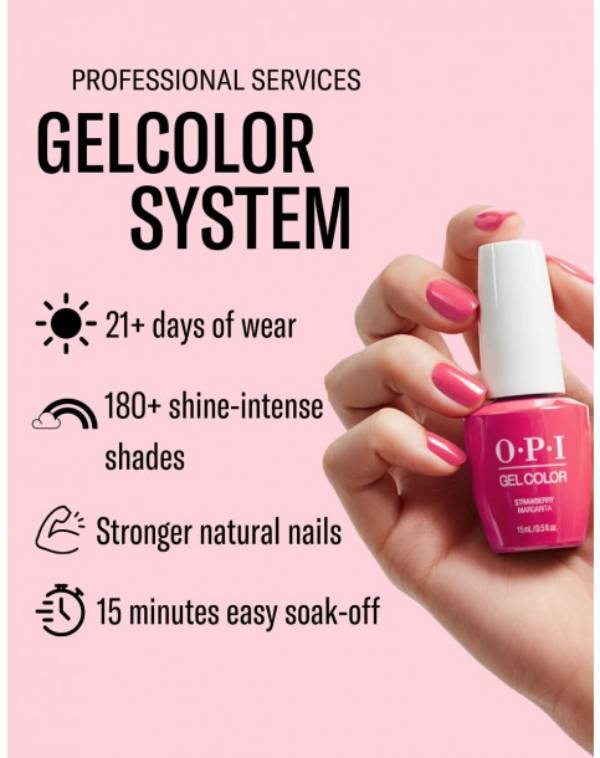 OPI GelColor Jewel Be Bold Collection Snow Holding Back 15ml