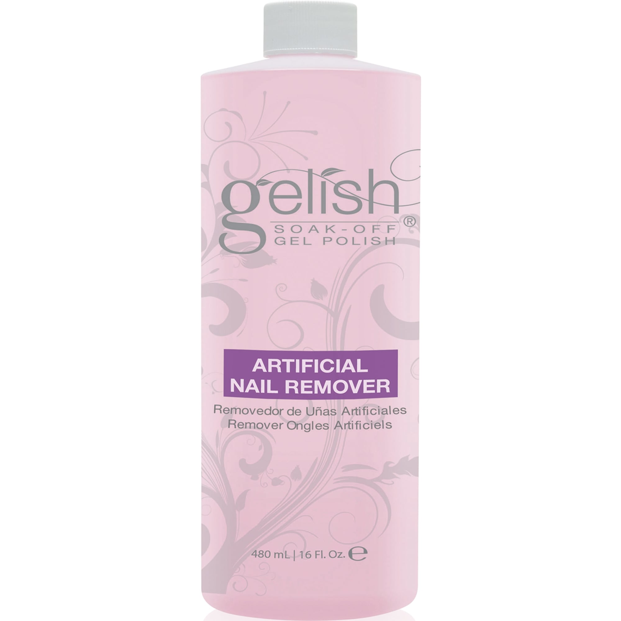 Gelish Soak Off Gel Polish Artificial Nail Remover 480ml