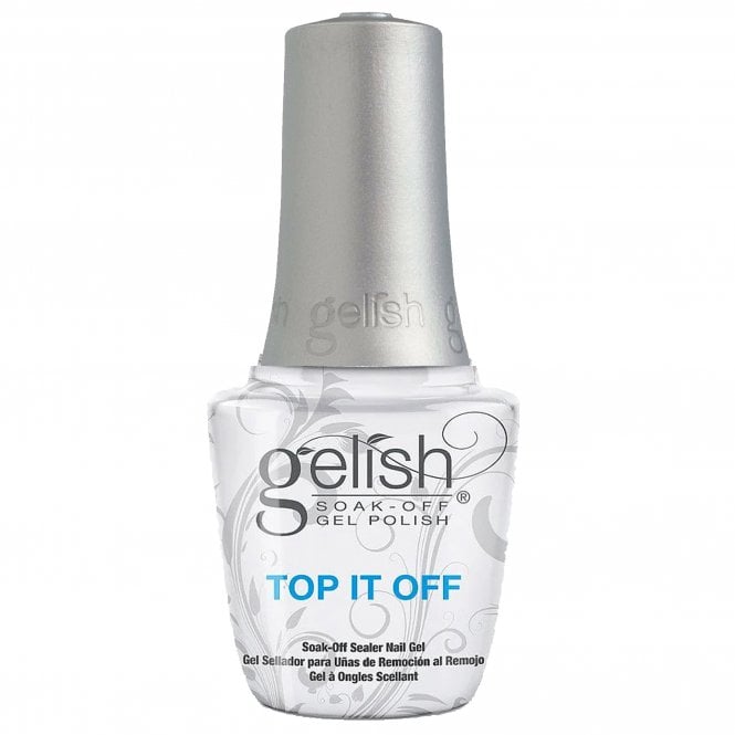 Gelish Soak Off Gel Polish Top It Off Sealer Top Coat 15ml