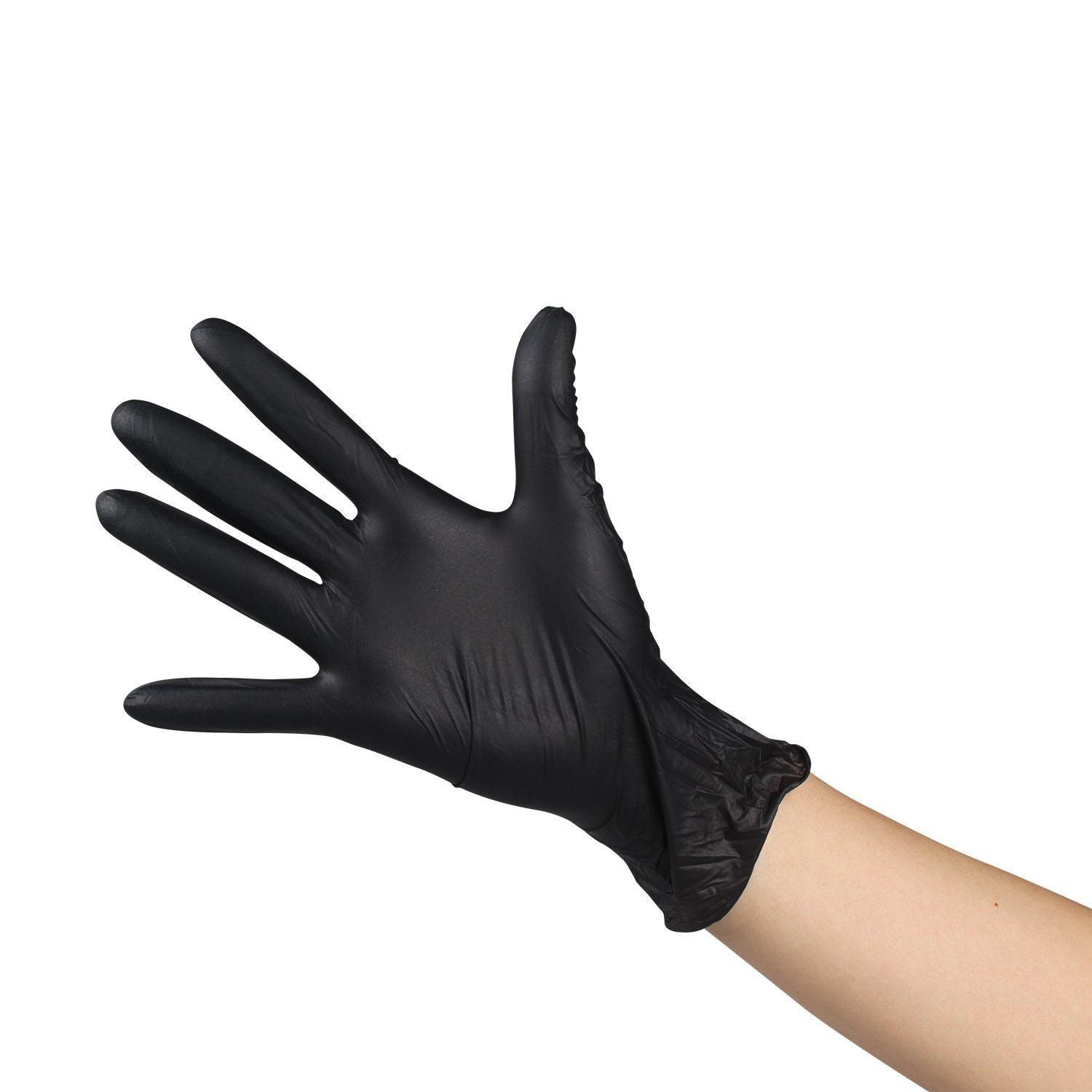 JRL Nitrile Gloves Black (100)