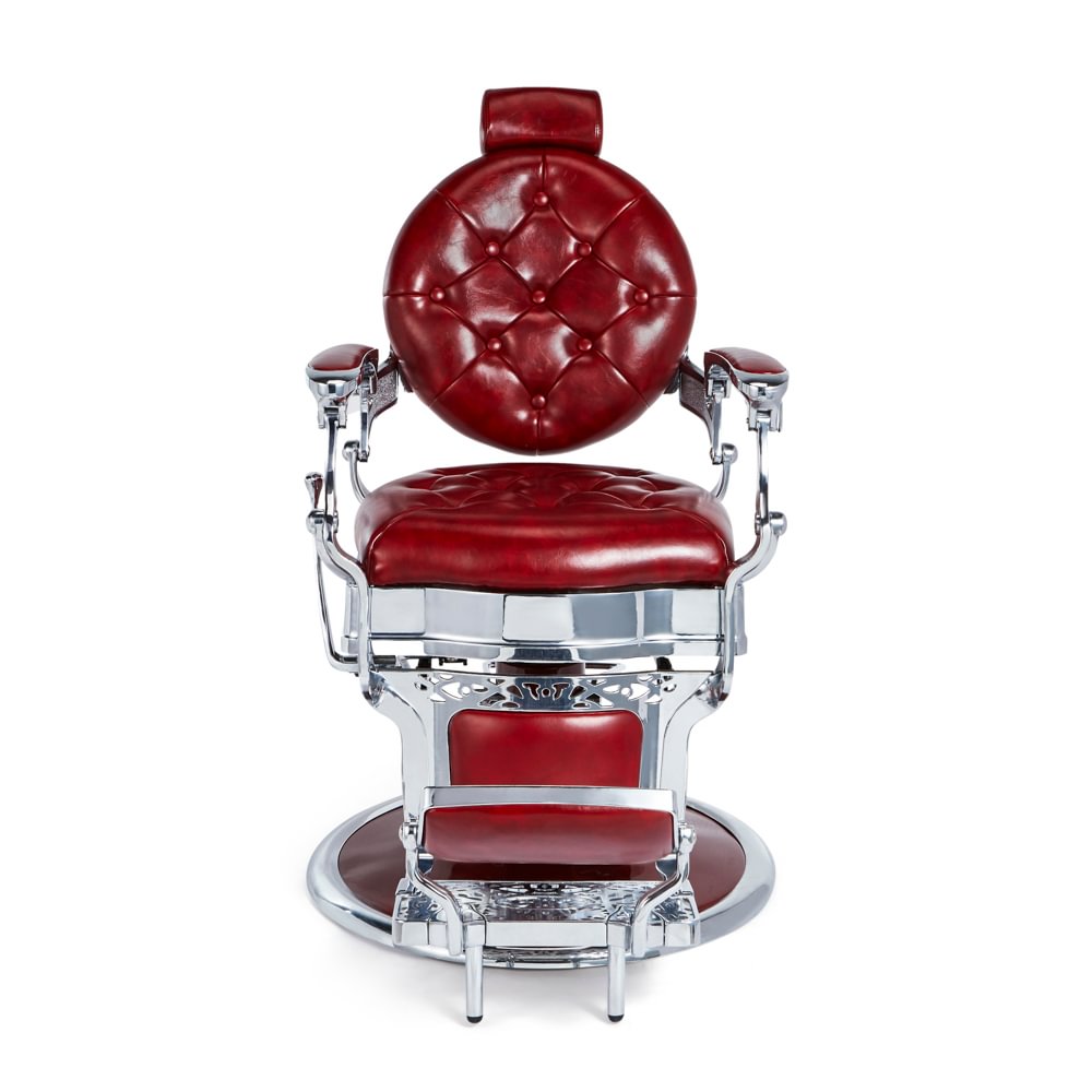 Mirplay Kirk Vintage Barber Chair Red