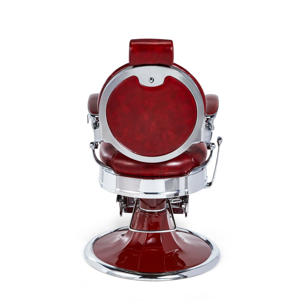Mirplay Kirk Vintage Barber Chair Red