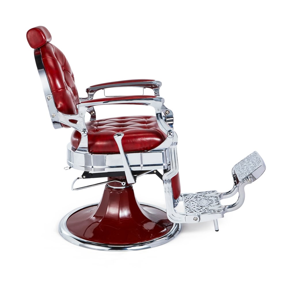 Mirplay Kirk Vintage Barber Chair Red