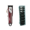 Wahl Cordless Magic Clipper and 1-8 Black Clipper Comb Set