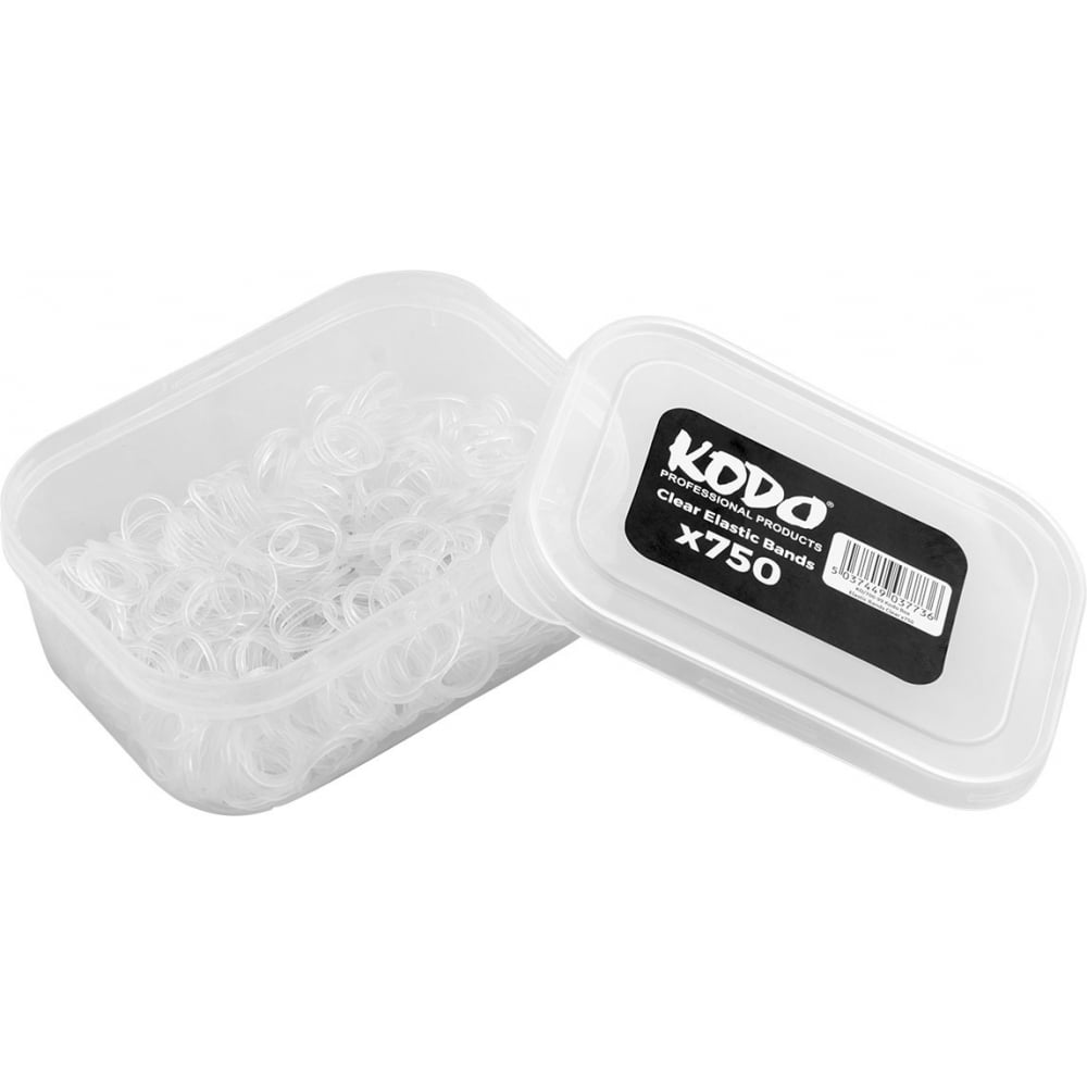 Kodo Clear Elastic Bands (750)