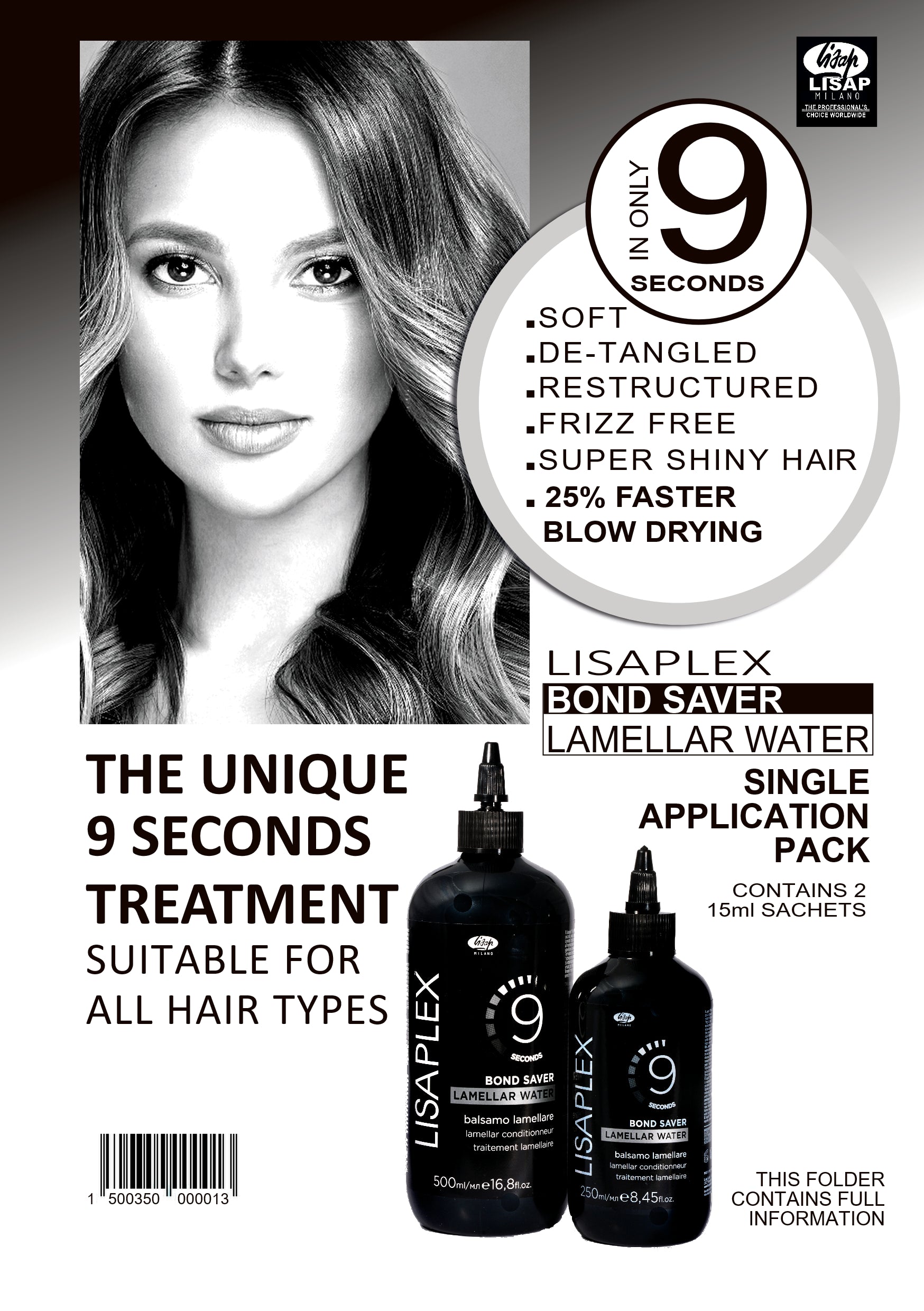 Lisaplex Bond Saver Lamellar Water 500ml