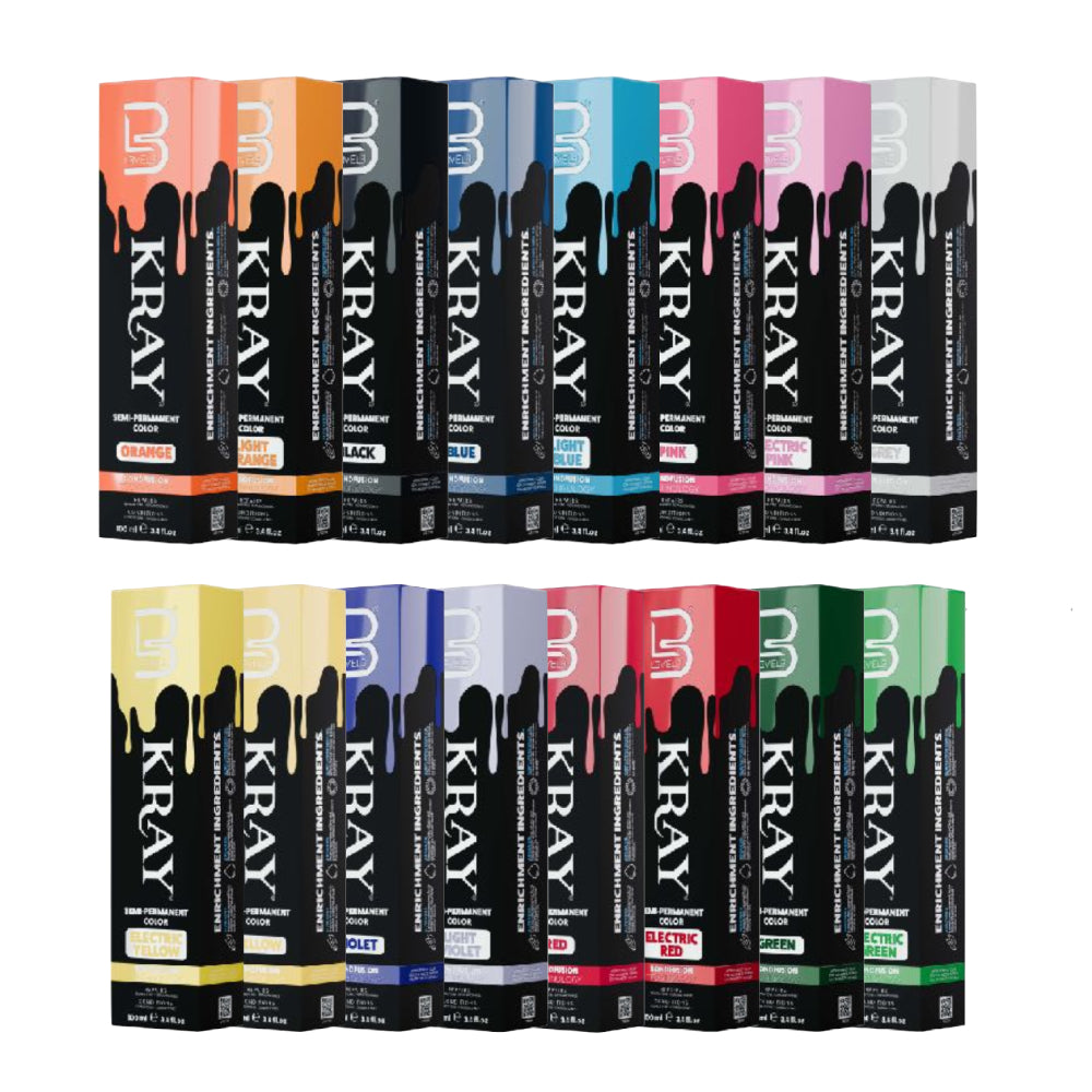 L3VEL3 KRAY Semi Permanent Hair Color 100ml