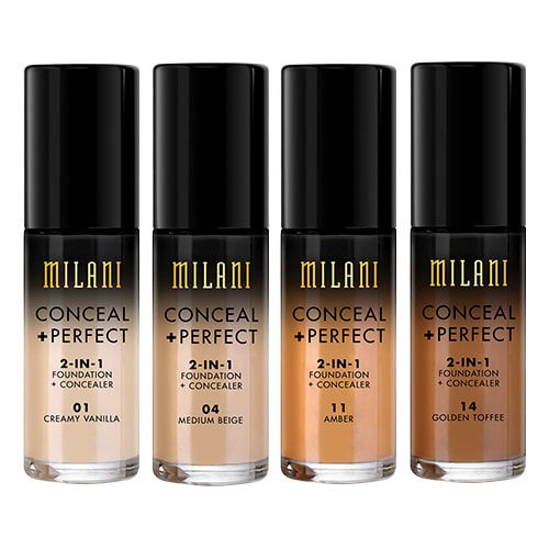 Milani Conceal And Perfect 2 In 1 Foundation + Concealer 30ml