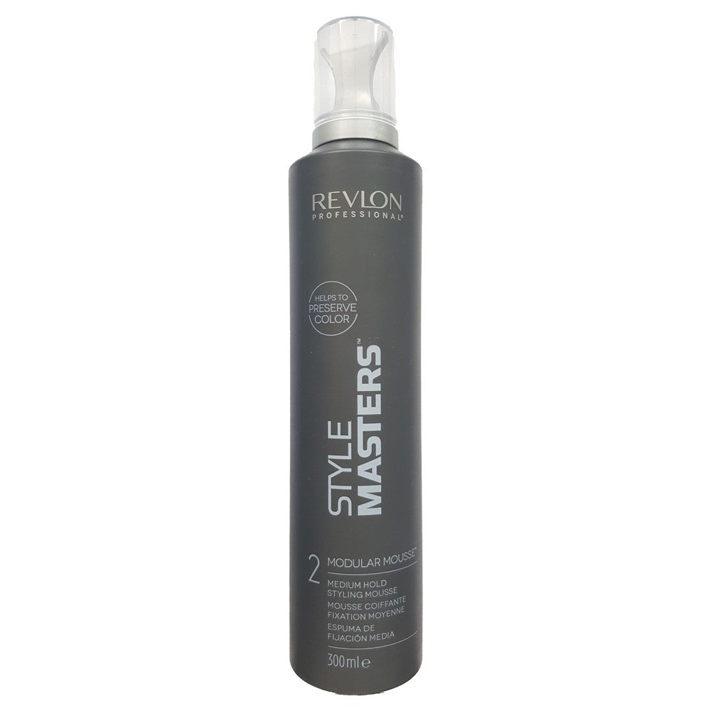 Revlon Style Masters Modular Mousse 2 Medium Hold Styling Mousse 300ml