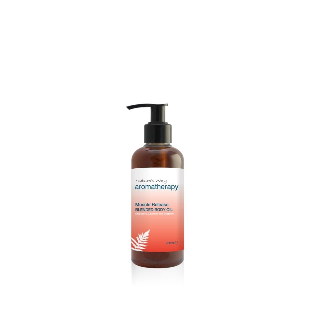 Natures Way Aromatherapy Muscle Release Blended Body Oil 200ml