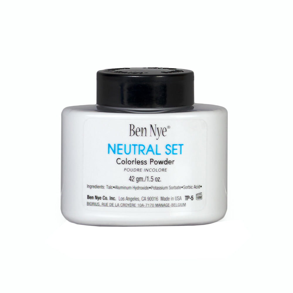 Ben Nye Neutral Set Colorless Translucent Face Powder