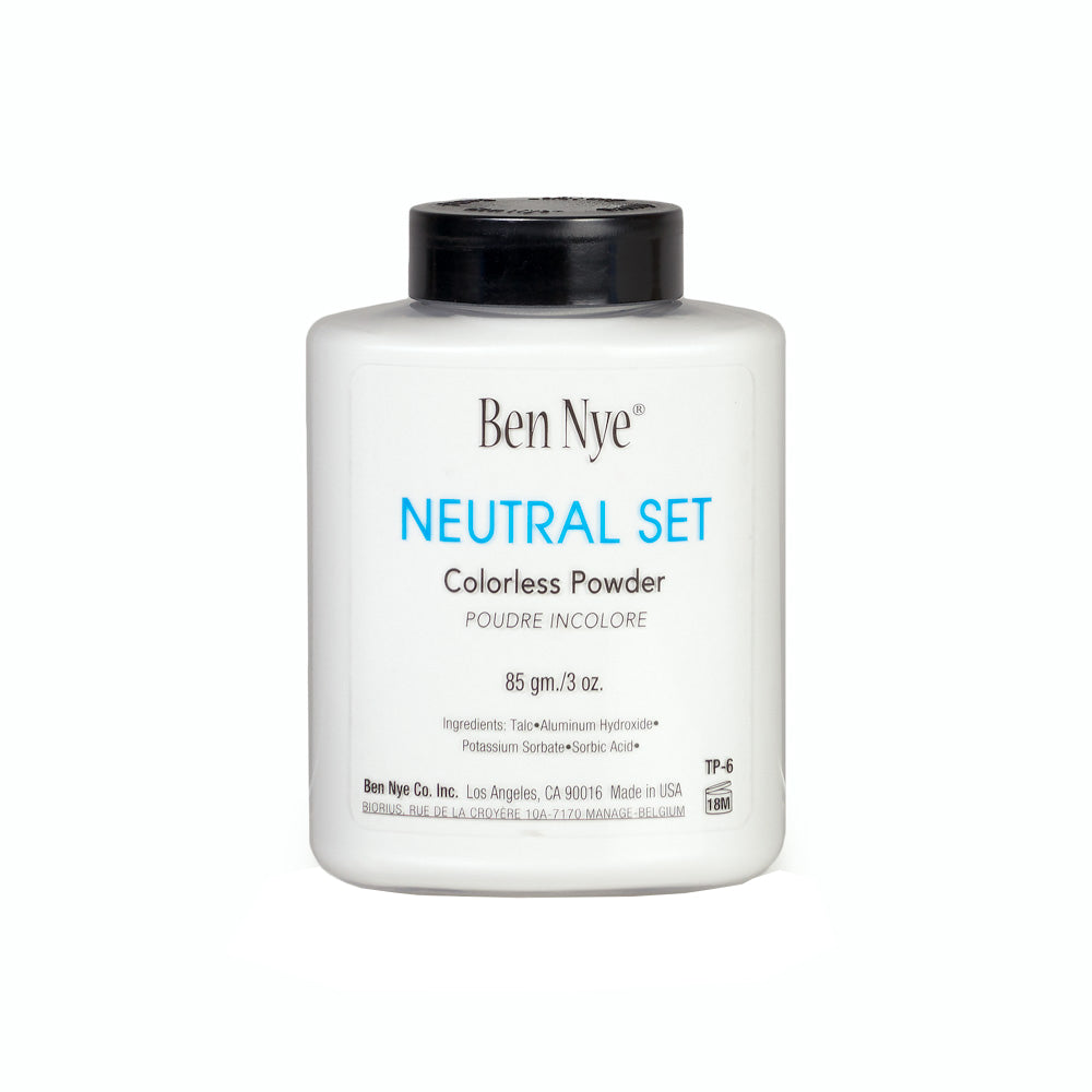 Ben Nye Neutral Set Colorless Translucent Face Powder