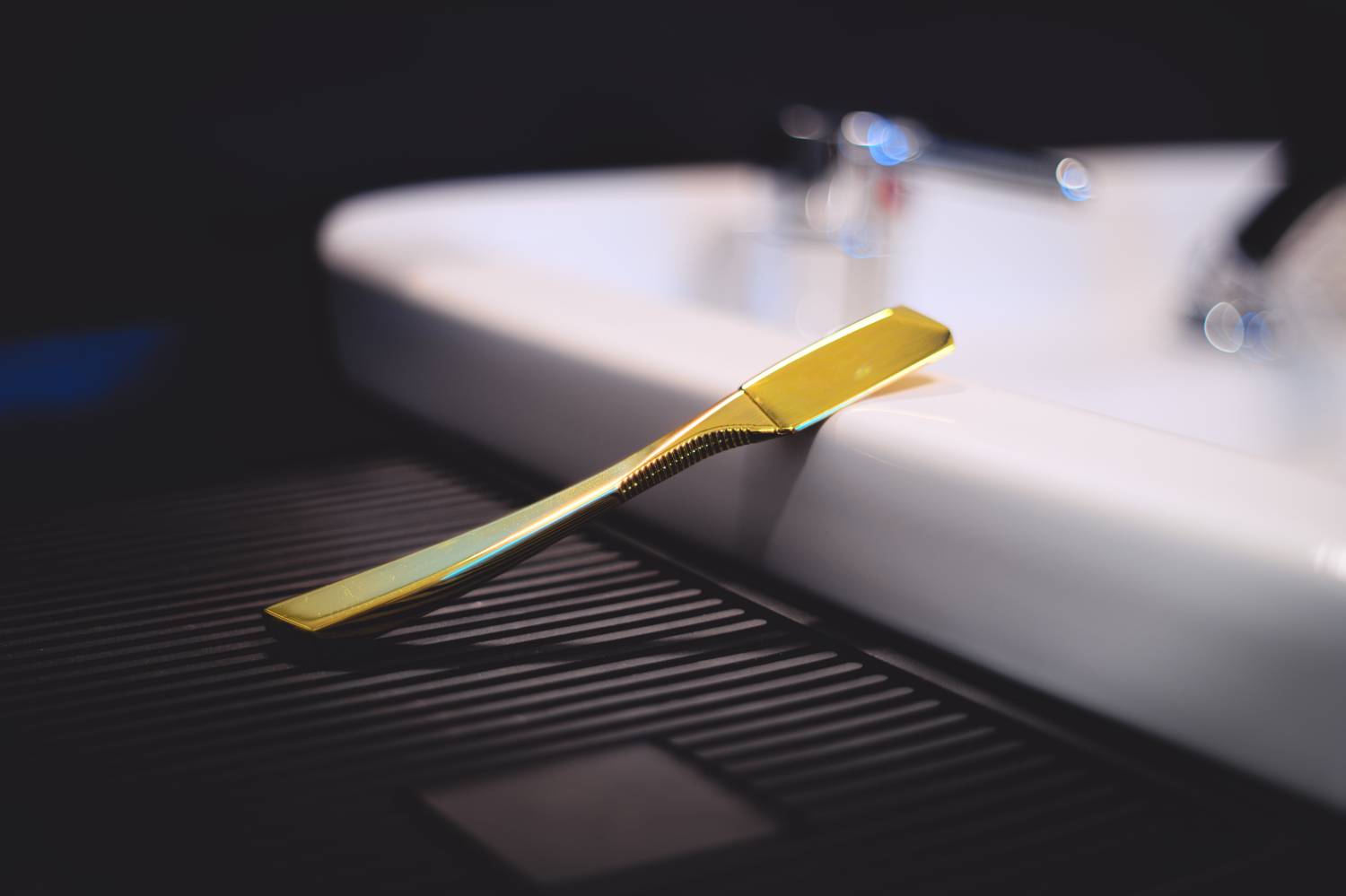BarberStyle Kamisori Razor All Gold