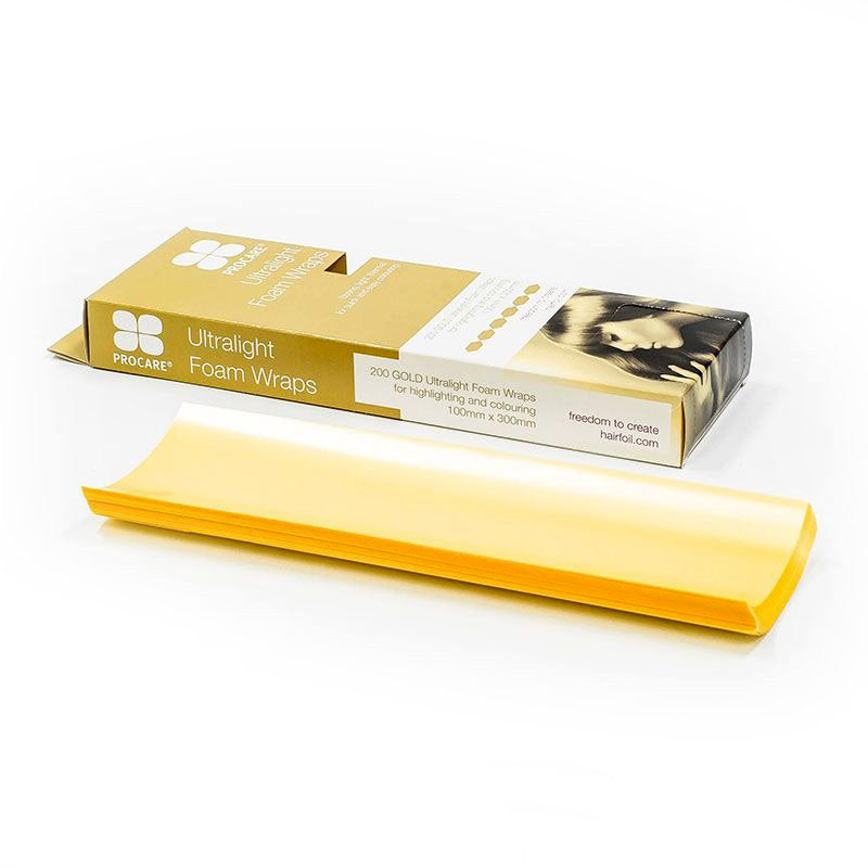 Procare Ultralight Foam Gold Wraps 100mm X 300mm