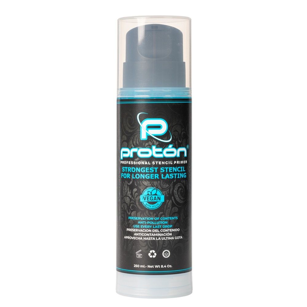 Tattoo Proton Blue Professional Stencil Primer Airless System 250ml