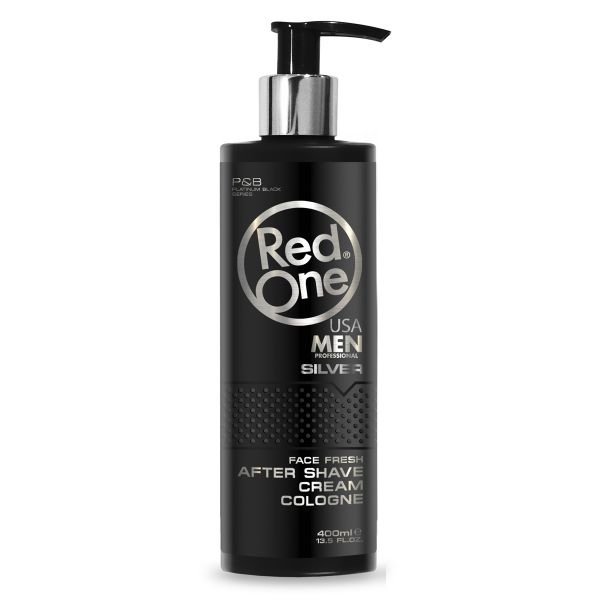 RedOne Silver After Shave Cream Cologne 400ml