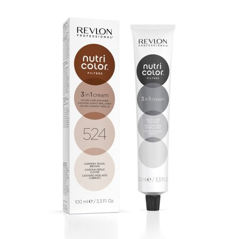 Revlon Nutri Color Filters 524 Coppery Pearl Brown 100ml