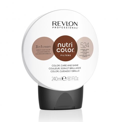 Revlon Nutri Color Filters 524 Coppery Pearl Brown 240ml