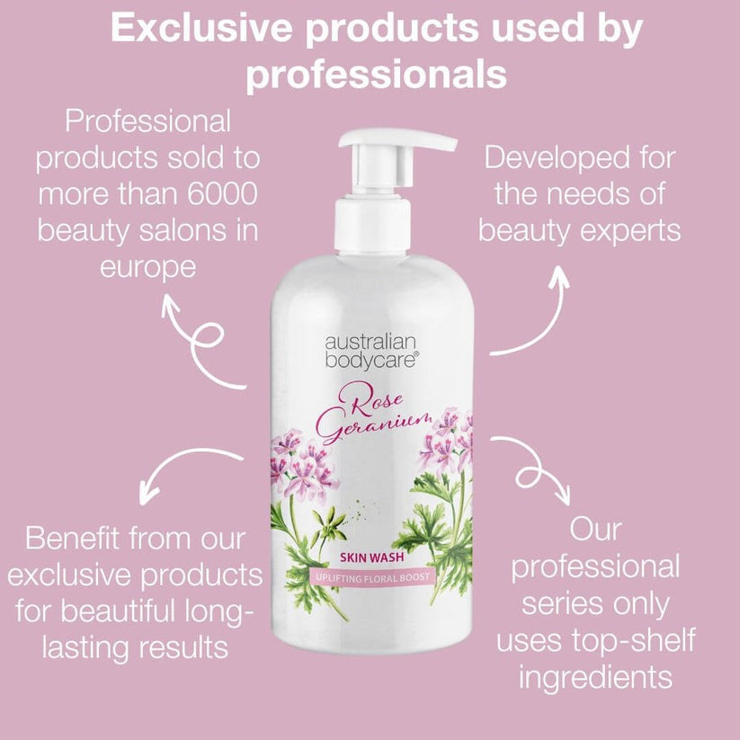 Australian Bodycare Rose Geranium Skin Wash 500ml