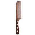 BarberStyle Rose Gold Metal Flat Top Comb
