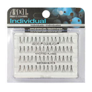 Ardell Duralash Individual Knotted Flare Eyelashes - Medium Black
