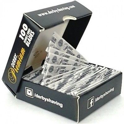 Derby Premium Single Edge Razor Blades (100)