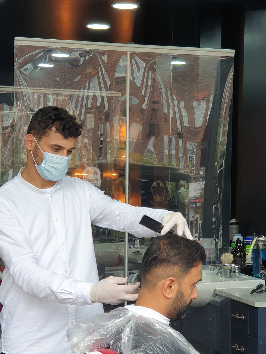 Salon/Barber Safe Screen
