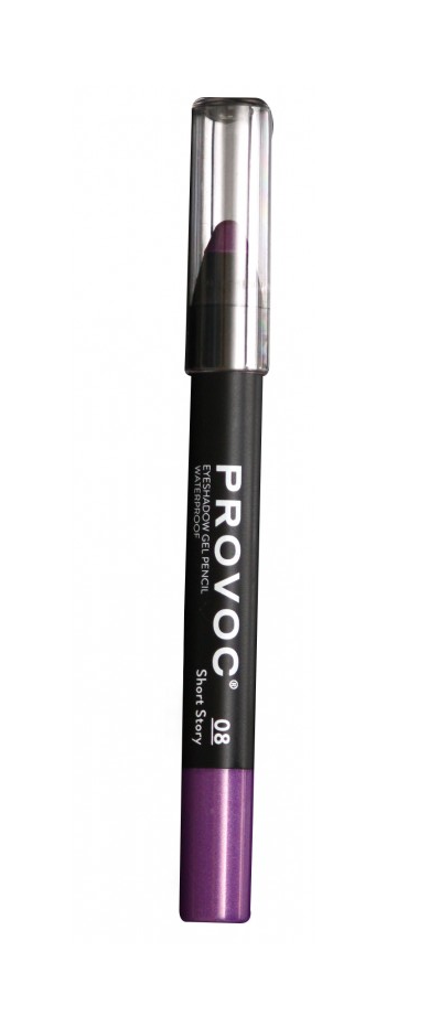 Provoc Waterproof Eyeshadow Gel Pencil -  08 Short Story