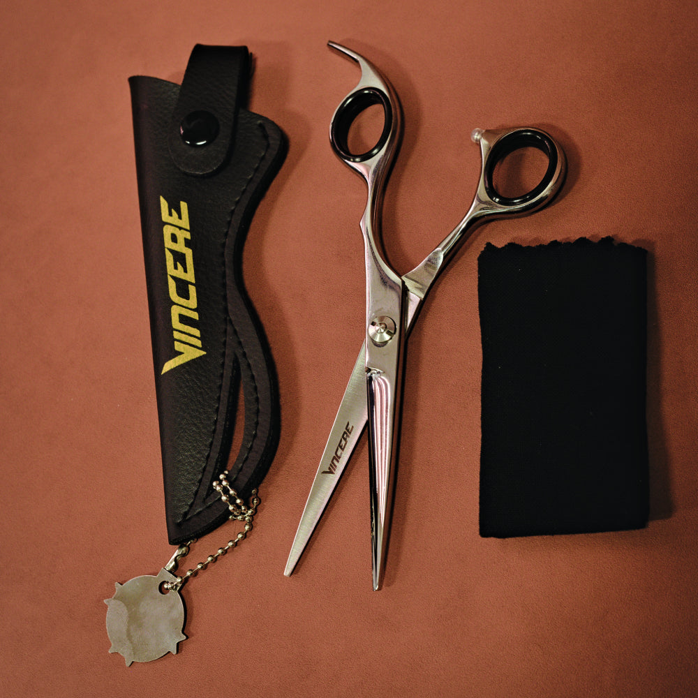 Vincere Whisper Silver Scissors 6"