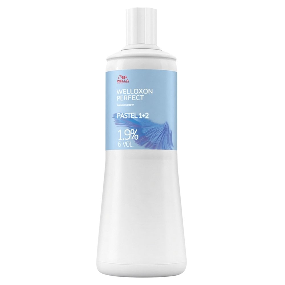 Wella Welloxon Perfect Pastel 1+2 1.9% 6 Vol Cream Peroxide 1000ml