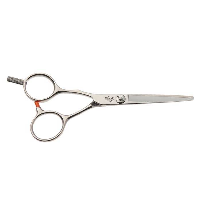 Wings Silver Classic Screw Left Handed Scissors